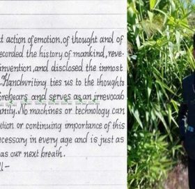 डडेल्धुराका १२ वर्षीय निराजन बने विश्व हस्तलेखन प्रतियोगितामा दोस्रो