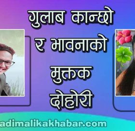 गुलाब कान्छो र भावनाको मुक्तक दोहोरी