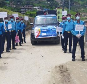 बाजुरा सदरमुकाम मार्तडीमा ‘तपाईको मास्क खै?’ अभियान सुरु