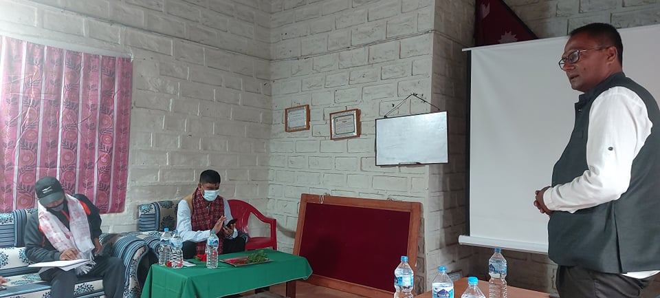 जिल्ला अस्पताल बाजुरा र प्रतिनिधि सभा सदस्य लालबहादुर थापा बिच अन्तक्रिया कार्यक्रम