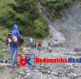 बर्षातले अबरोध गरेका सडक सञ्चालन नहुँदा बिरामीलाई समस्या