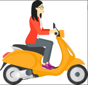 गाउँपालिका उपाध्यक्षद्वारा देवरलाई सरकारी स्कुटर प्रदान