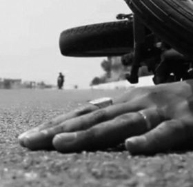 ट्रकको ठक्करबाट मोटरसाइकल चालकको मृत्यु