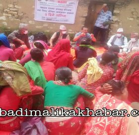 बुढिगंगामा जलबायु परिवर्तन सम्बन्धि दुई दिने तालिम सम्पन्न