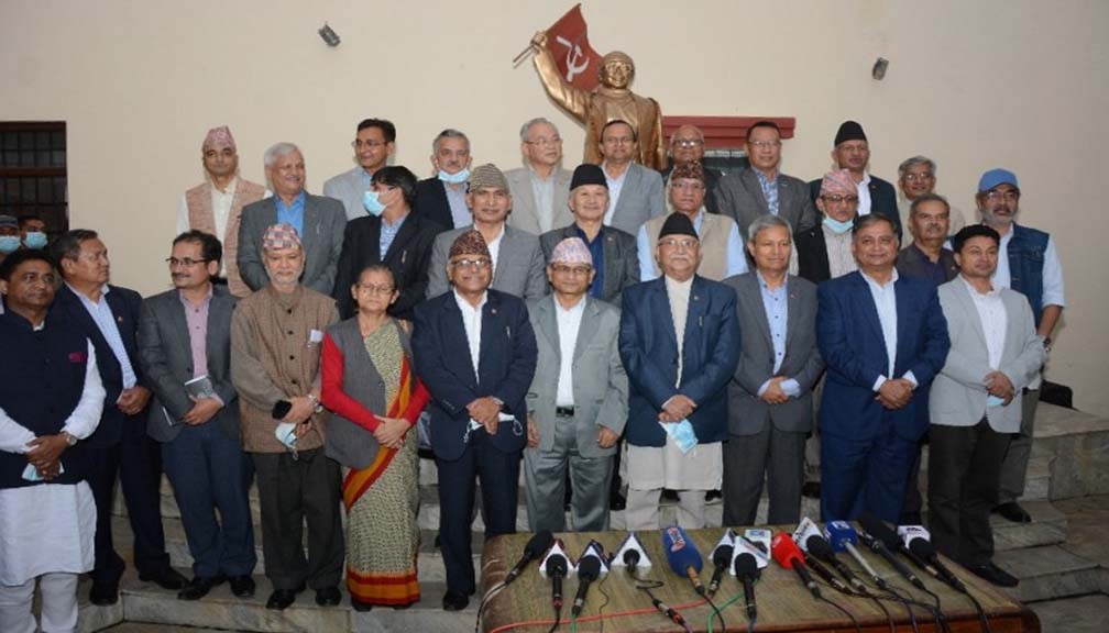 १० बुँदे प्रस्ताव कार्यान्वयन गर्न एमालेले बनायो ६ सदस्यीय कार्यदल