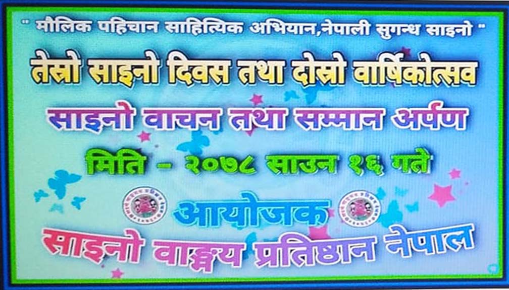 साइनो दिवसको सार्थकता, आकर्षण र नवीकरण