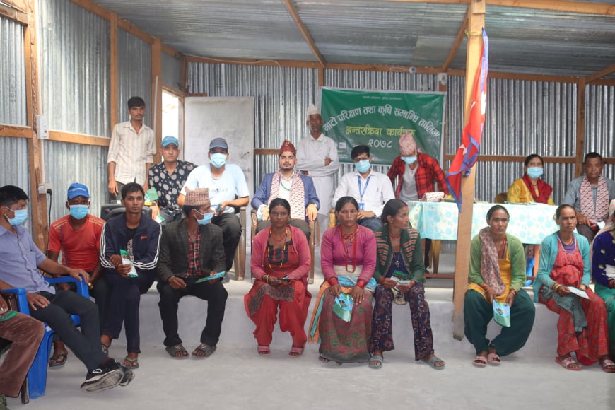 माटो परिक्षण तथा कृषि सम्बन्धी अन्तरकृया कार्यक्रम सम्पन्न