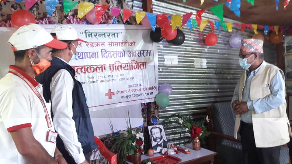 नेपाल रेडक्रस सोसाईटी बाजुराको आयोजनामा नगर स्तरिय बक्तृत्वकला प्रतियोगिता सम्पन्न