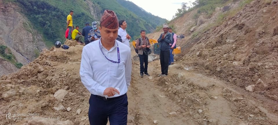 साफेँ मार्तडी बन्द सडक ४ महिनापछि सुचारु