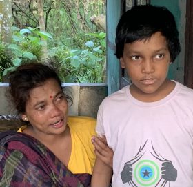 आठ महिनापछि आमा छोराको पुनर्मिलन