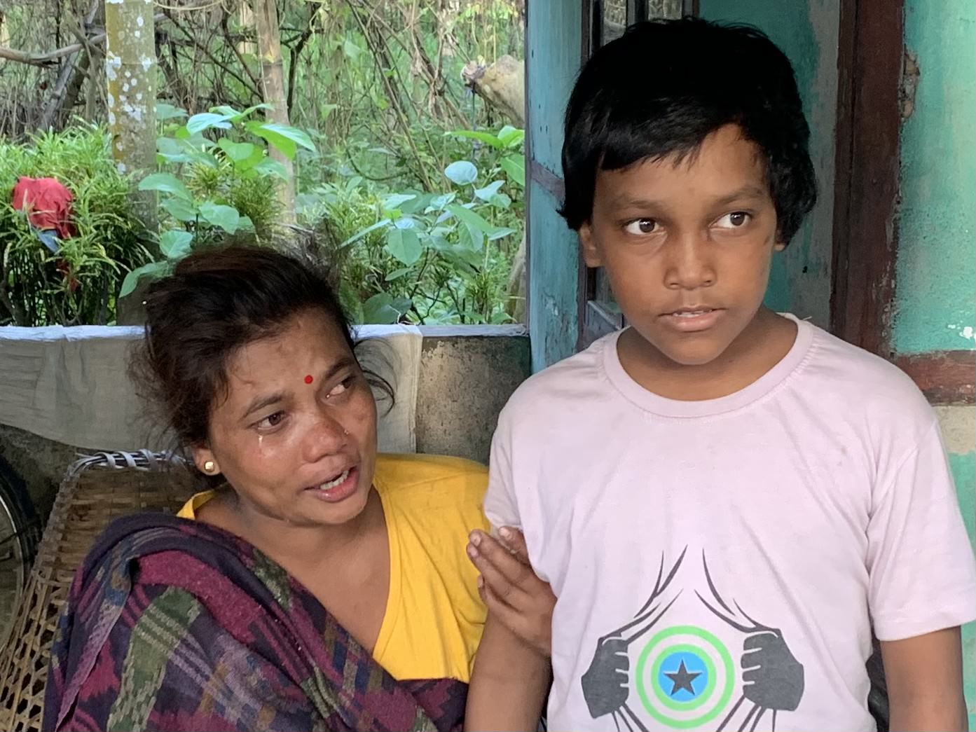 आठ महिनापछि आमा छोराको पुनर्मिलन