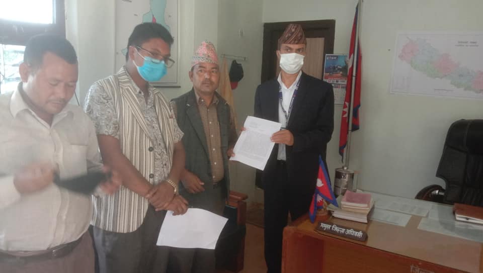 बाजुरा हलिया मुक्ति समाजले जिल्ला प्रशासन द्धारा ज्ञापन – पत्र