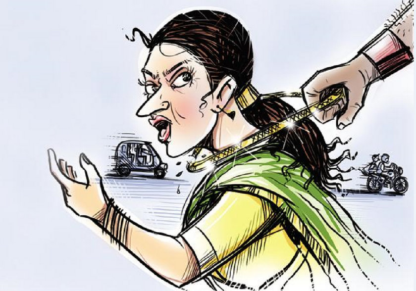 महिलालाई घाइते बनाएर सुन लुटियो