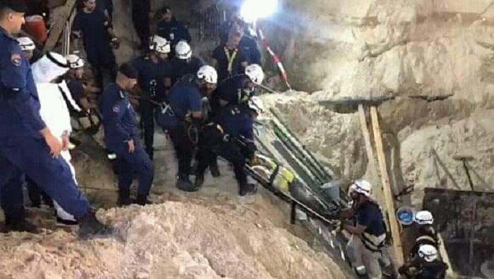 खाल्डोमा पुरिएर कुवेतमा दुई नेपालीको मृत्यु