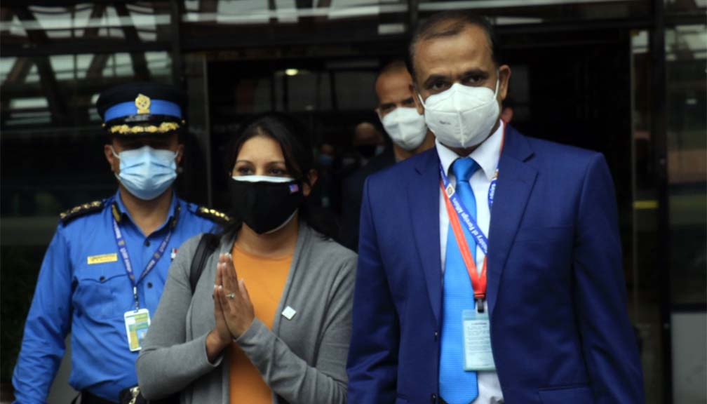 ओलीसँग भेटघाट गर्न बालकोट पुगिन् एमसिसी उपाध्यक्ष