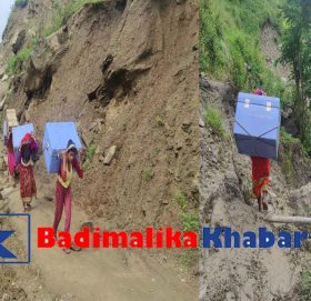 सोमबार देखी बाजुरामा १८ बर्ष माथिकालाई कोराेनाको खोप लगाइदै