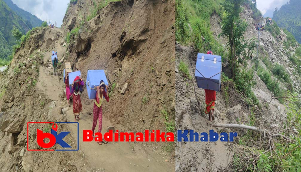 सोमबार देखी बाजुरामा १८ बर्ष माथिकालाई कोराेनाको खोप लगाइदै