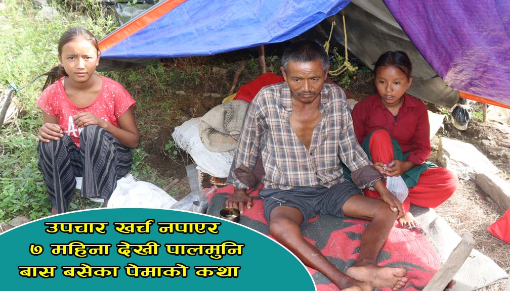 उपचार अभावमा अलपत्र पेमा ग्याल्वाे गुरूङ, ७ महिना देखी पालमुनिकाे बास (भिडियाे रिर्पाेट)