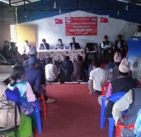 नेकपा एकिकृत समाजबादी पार्टिकाे बैठक अपि हाेटलमा सुरू