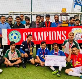 बाजुरा युनाइटेडलाई राजधानीमा सम्पन्न एसइइ कपको उपाधि