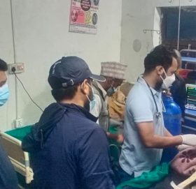 बाजुरा जीप दुर्घटना हुँदा ३ जना घाइते, एककाे अबस्था गम्भिर