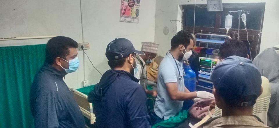 बाजुरा जीप दुर्घटना हुँदा ३ जना घाइते, एककाे अबस्था गम्भिर