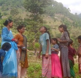 घरमै पुगेर जुकाको औषधी खुवाइयो