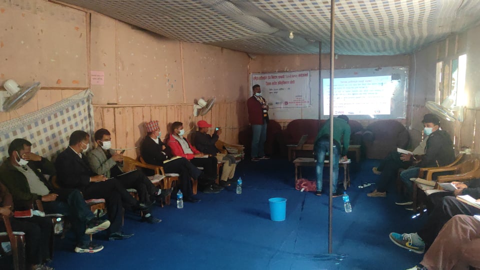 हातिपाईले रोग सम्बन्धी जिल्ला स्तरिय गोष्ठी सम्पन्न