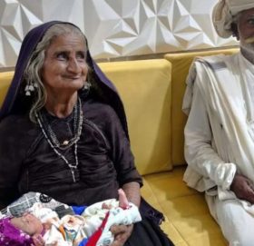 गुजरातमा ७० वर्षीया महिलाले जन्माइन् पहिलो सन्तान