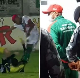 रेफ्रीलाई टाउकोमा लात्ती हान्ने फुटबल खेलाडीलाई दुई वर्ष प्रतिबन्ध