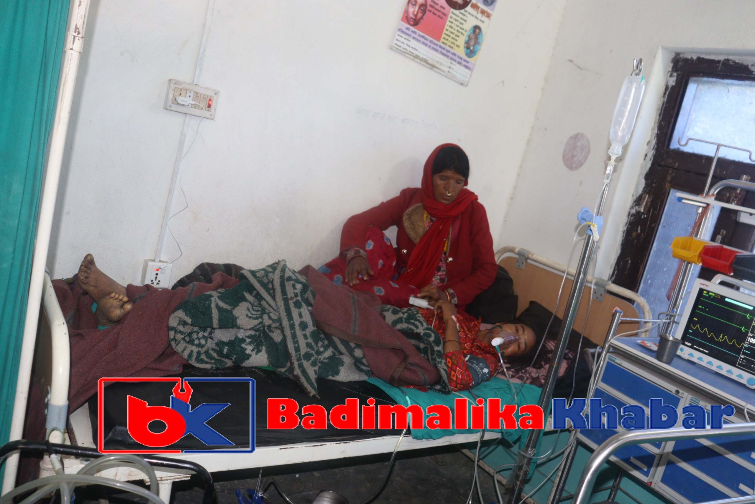 अस्पताल बाजुरामा पैसा अभाबमा जिवनमरणको दोसाधमा पञ्चा कठायत