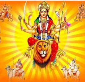 नवरात्रको आज पाँचौ दिन, देवी स्कंदमाताको पूजा तथा आराधना गरिँदै