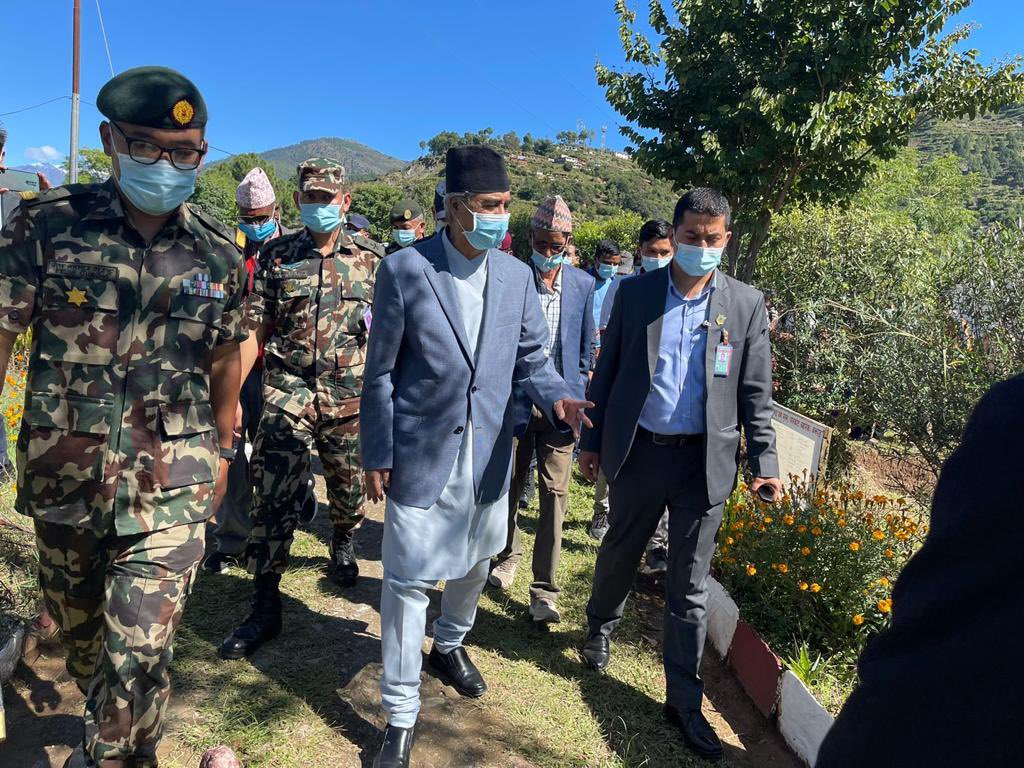 प्रधानमन्त्री देउवाले आज कैलाली र बर्दियाका बाढी-पहिरो प्रभावित क्षेत्रको निरीक्षण गर्ने