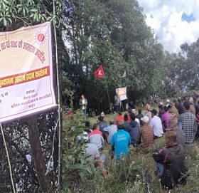 बुढिगंगा नगरपालिका ९ मा नेकपा एमाले ले गर्यो बिजया दशमी तथा छढ पर्व को अबसर मा सुभकामना आदानप्रदान कार्यक्रम