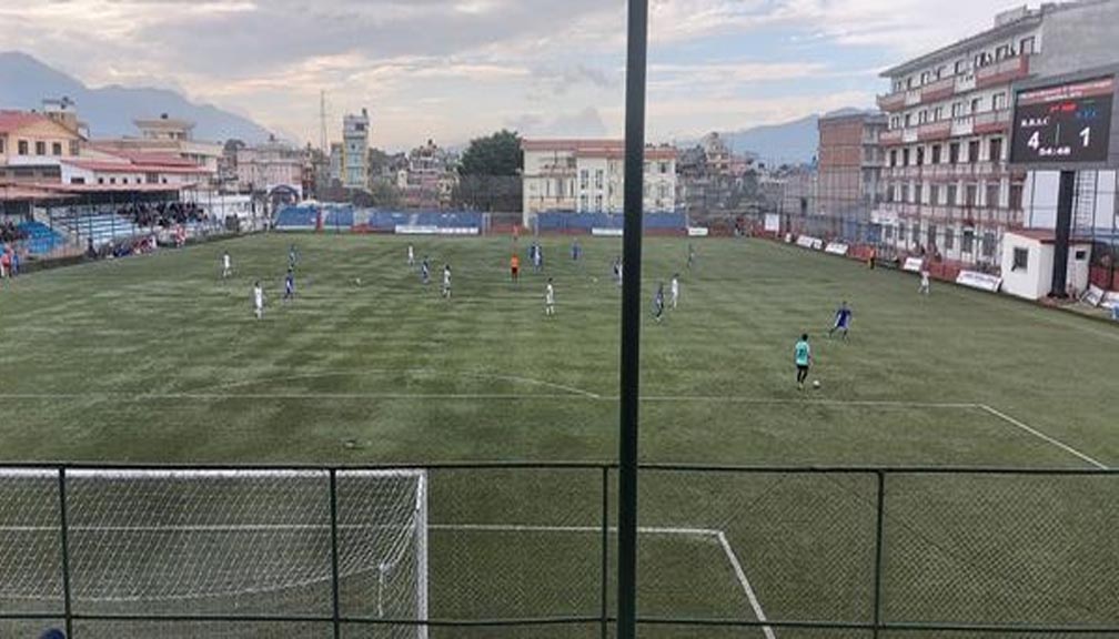 रानीबन स्पोर्ट्स क्लवले सन्तोष फुटवल क्लवलाई ५-२ गोल अन्तरले पराजित गर्दै सेमिफाइनलमा