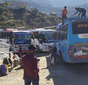 पाँच महिना पछि मार्तडी बस पुग्यो