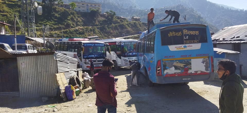 पाँच महिना पछि मार्तडी बस पुग्यो
