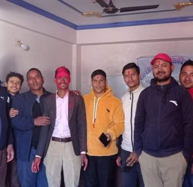 प्रेस समाजबादी संगठन बझाङ बाट केन्द्रीय सदस्य भएपछी सिंह लाई सम्मान