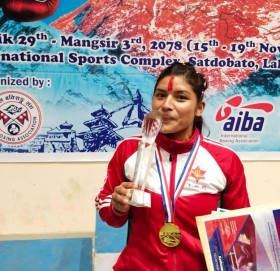 बाजुराकी चेली पुनम रावल बक्सिङ्गमा बनिन् राष्ट्रिय च्याम्पियन