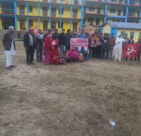 नेपाल कम्युनिष्ट पाटि(माओवादी केन्द्र) को आज बित्थडचिर गाउँपालिका (वडा न: ७ र ९ )/को संयुक्त वडा अधिवेशन सम्पन्न