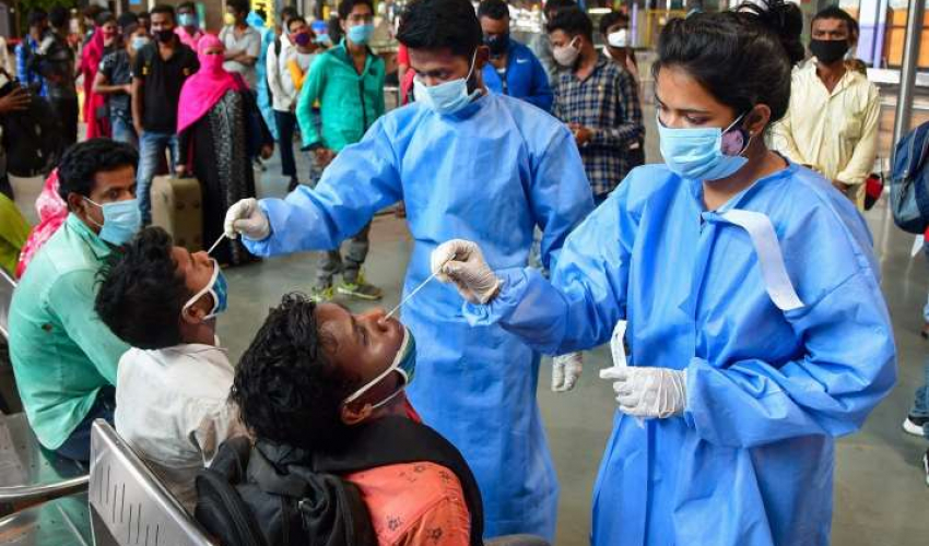 भारतमा छ हजार नौ सय नयाँ सङ्क्रमित