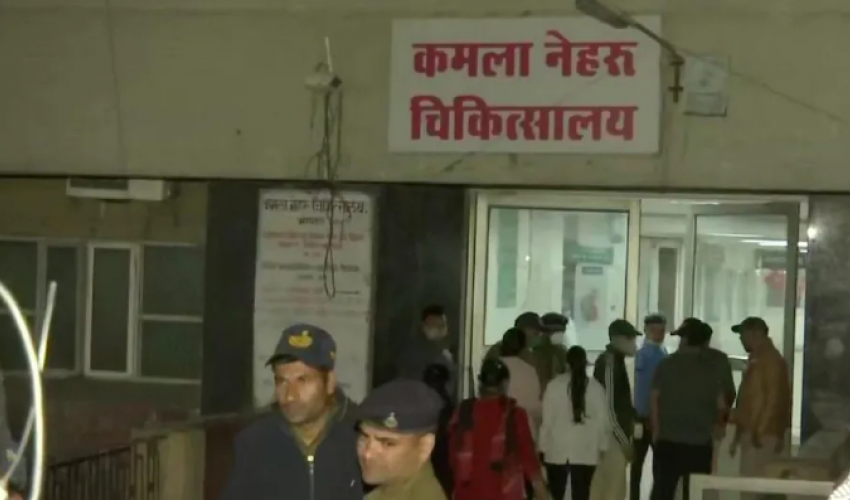 अस्पतालमा आगलागी हुँदा ४ बालबालिकाको जलेर मृत्यु