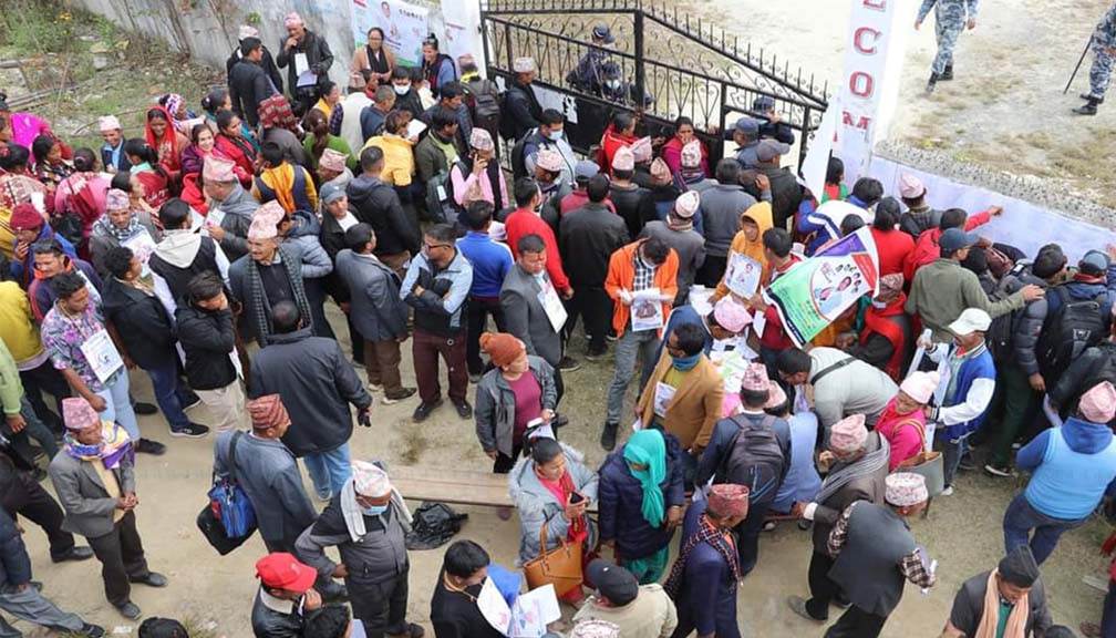 भैरहवामा कांग्रेसको मतगणनास्थलमा झडप, ५ घाइते