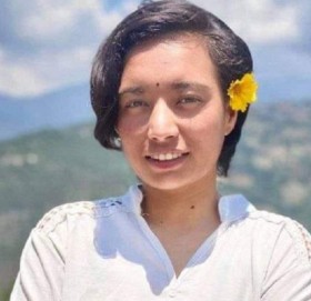 १९ वर्षीया किशोरी काँग्रेस महाधिवेशन प्रतिनिधि