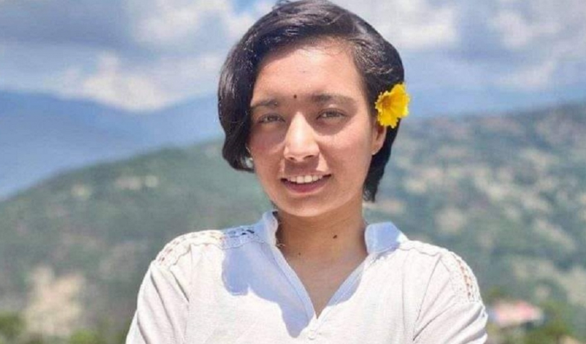 १९ वर्षीया किशोरी काँग्रेस महाधिवेशन प्रतिनिधि