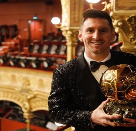 मेसीले जिते सातौँपल्ट बेलन डे’अर