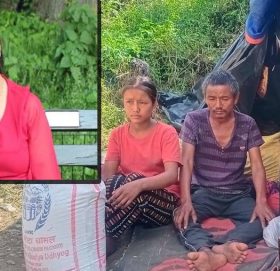 अमेरीकाबाट गुरुङले बाजुराका असाय तथा बिपन्नका लागि आर्थिक सहयोग