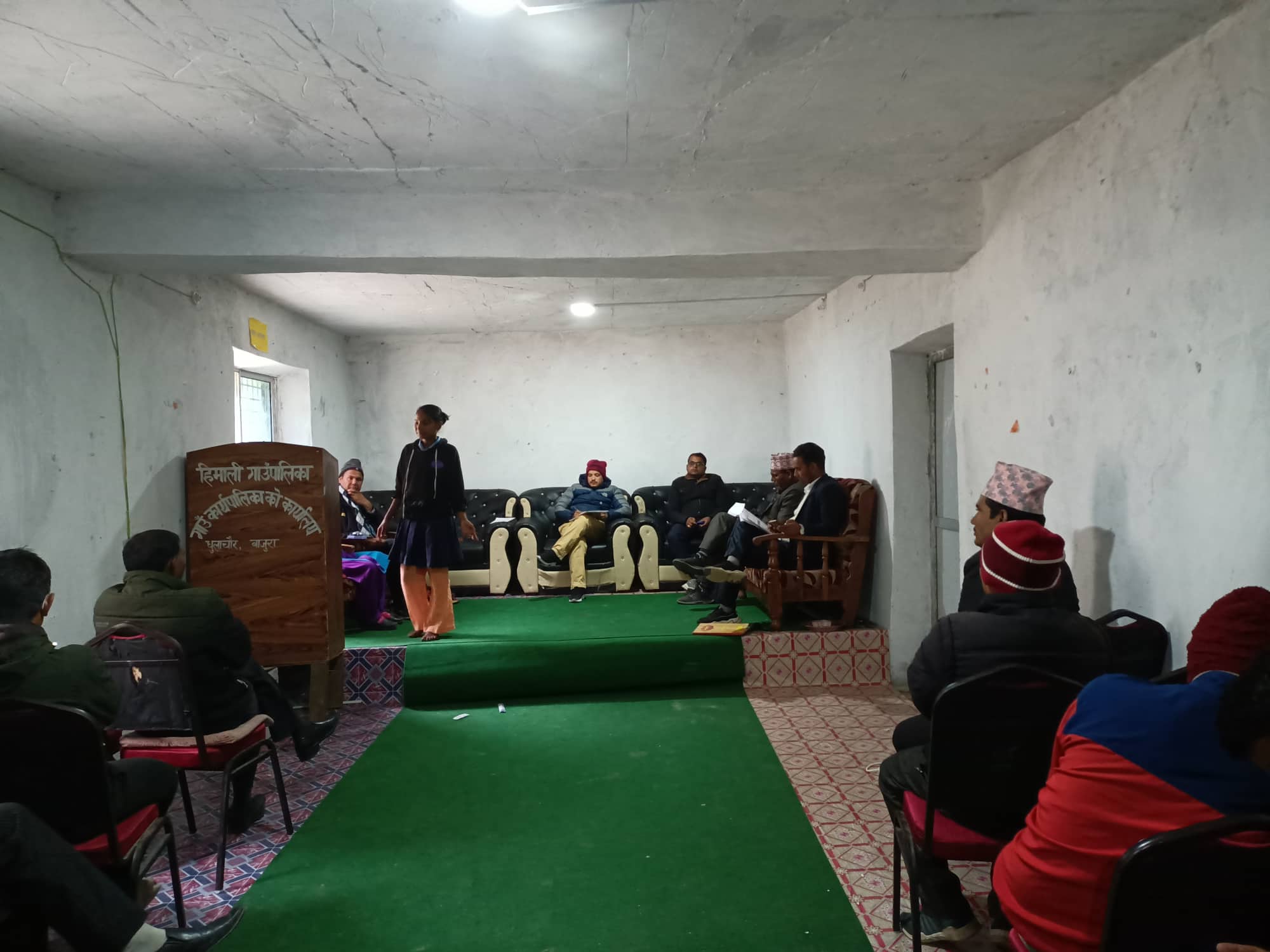 हिमालीमा १६ दिने महिला हिसां दिवसको अबसरमा बक्तित्वकला प्रतियोगिता