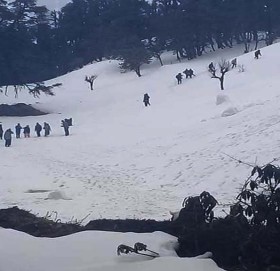 बाजुराका उच्च पहाडी र हिमाली क्षेत्रमा हिमपात