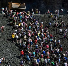 म्यानमारको खानीमा पहिरो, कम्तिमा ७० जना बेपत्ता